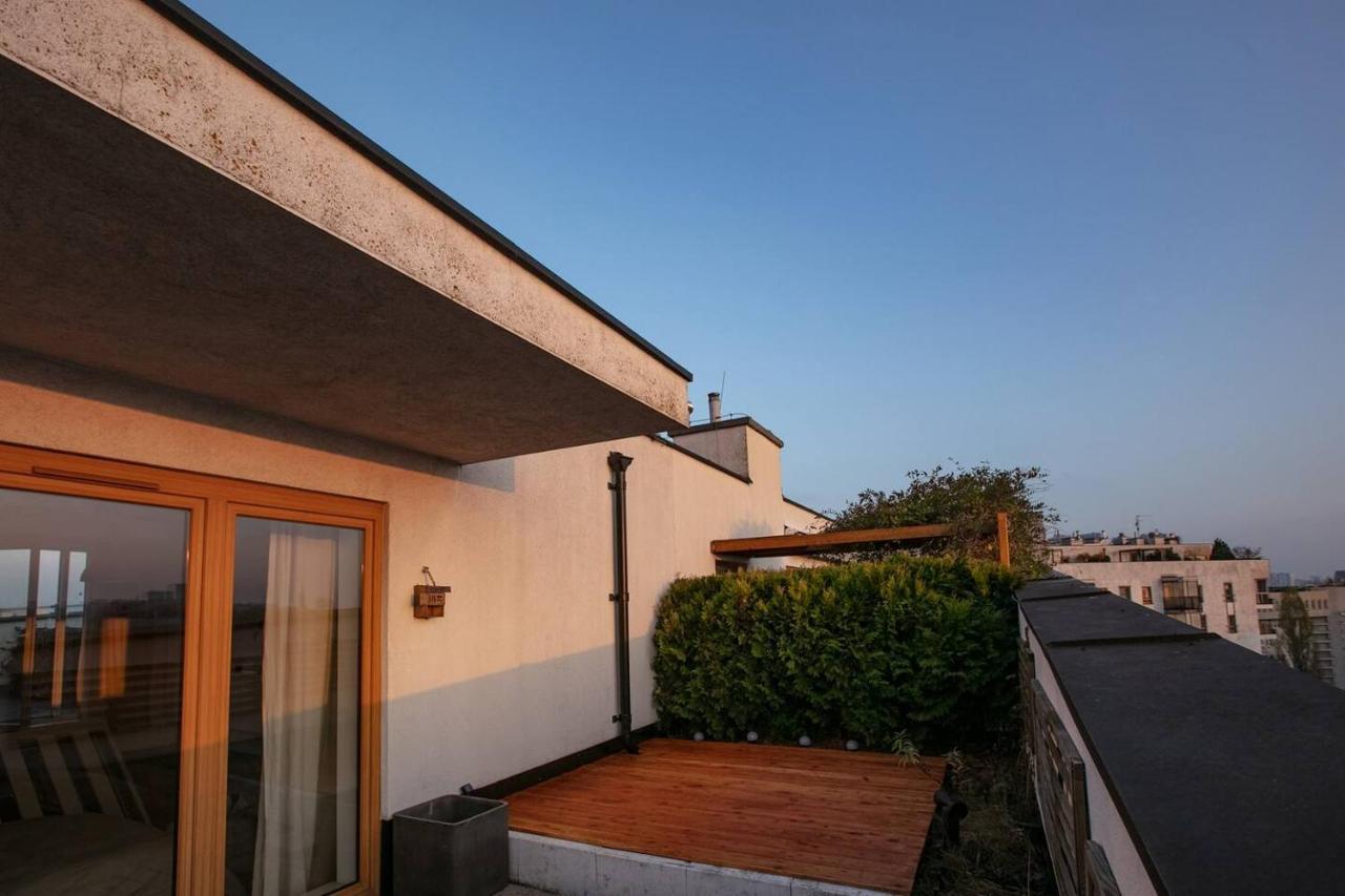 Dwupoziomowy, Rodzinny Apartament. Ochrona, Garaz. Varsóvia Exterior foto