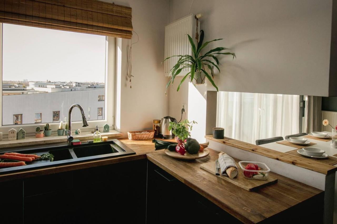 Dwupoziomowy, Rodzinny Apartament. Ochrona, Garaz. Varsóvia Exterior foto