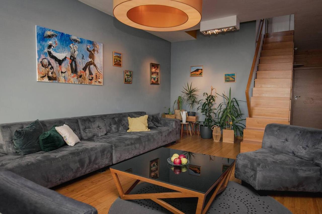 Dwupoziomowy, Rodzinny Apartament. Ochrona, Garaz. Varsóvia Exterior foto